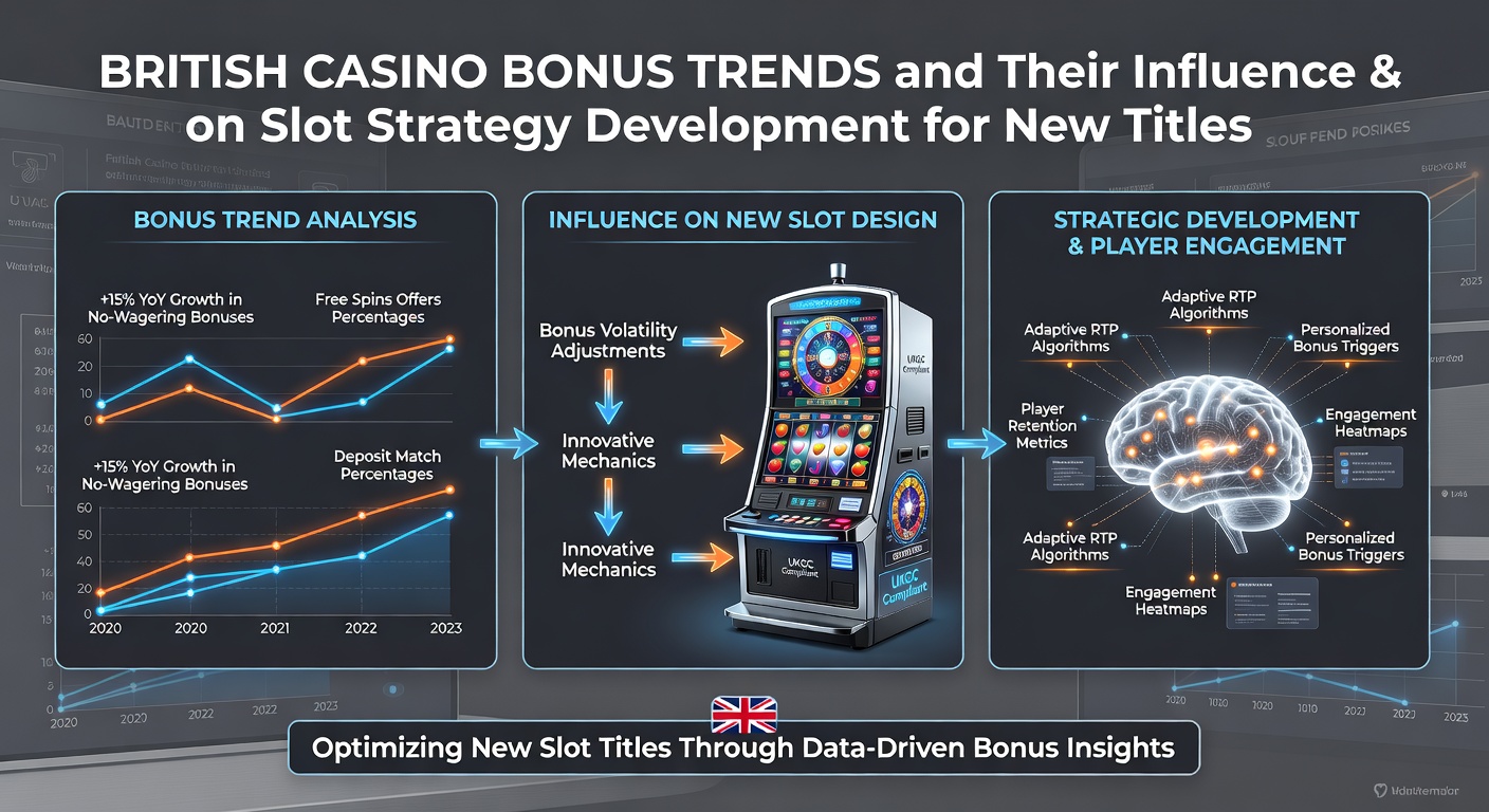 British casino bonus trends visualization showing player engagement patterns and slot development timelines