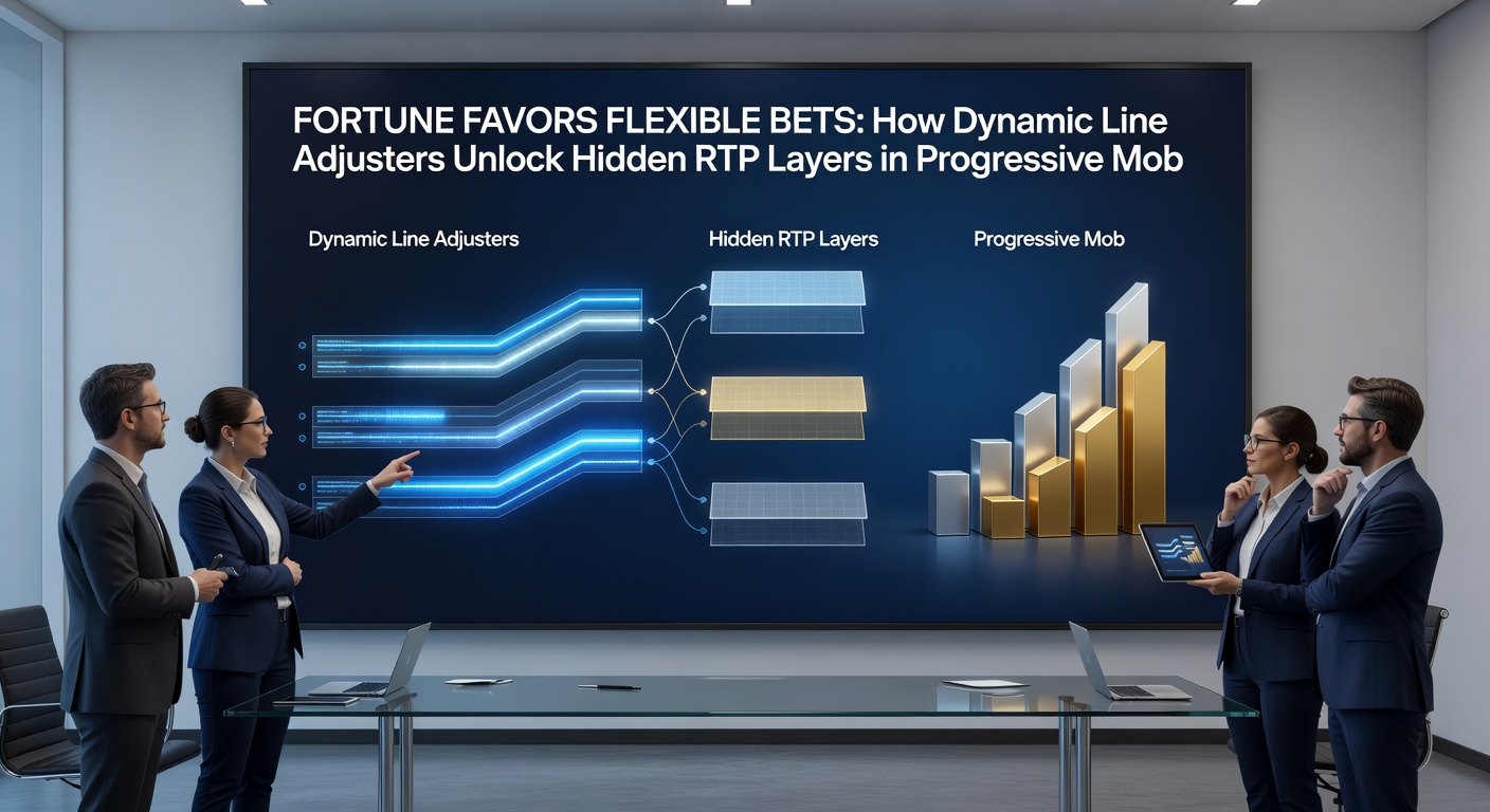 Screenshot of a progressive quest progression bar on a smartphone, highlighting dynamic line expansion and rising RTP meter alongside jackpot tiers