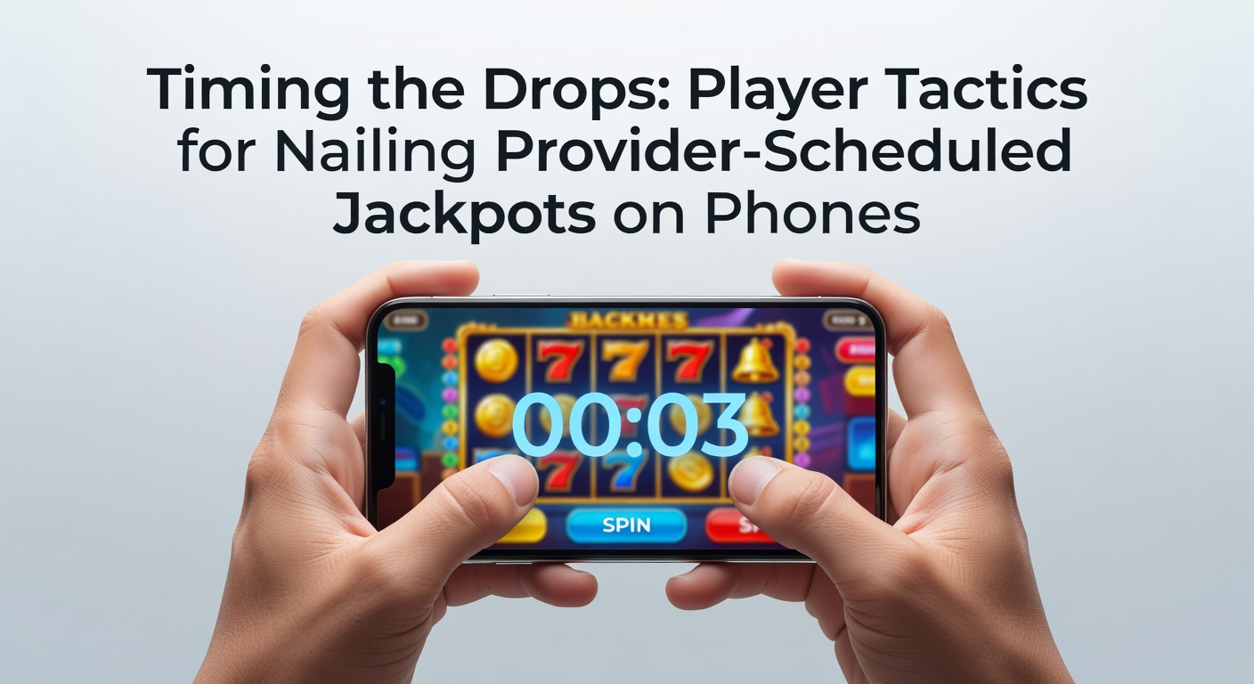 Mobile phone screen showing a progressive jackpot meter nearing its must-drop threshold during a high-stakes spin session